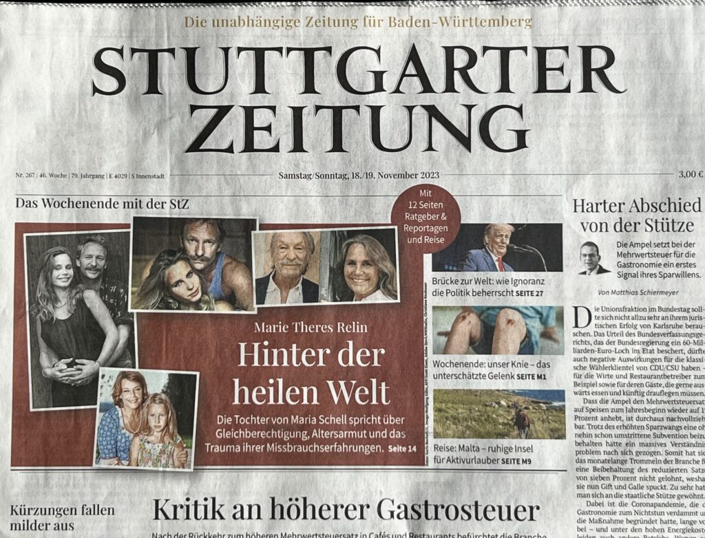 Stuttgarter Zeitung Eva Maria Manz Man ist als Frau ein Störfaktor