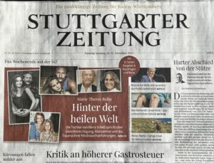 Read more about the article Stuttgarter Zeitung – Eva-Maria-Manz – „Man ist als Frau ein Störfaktor“
