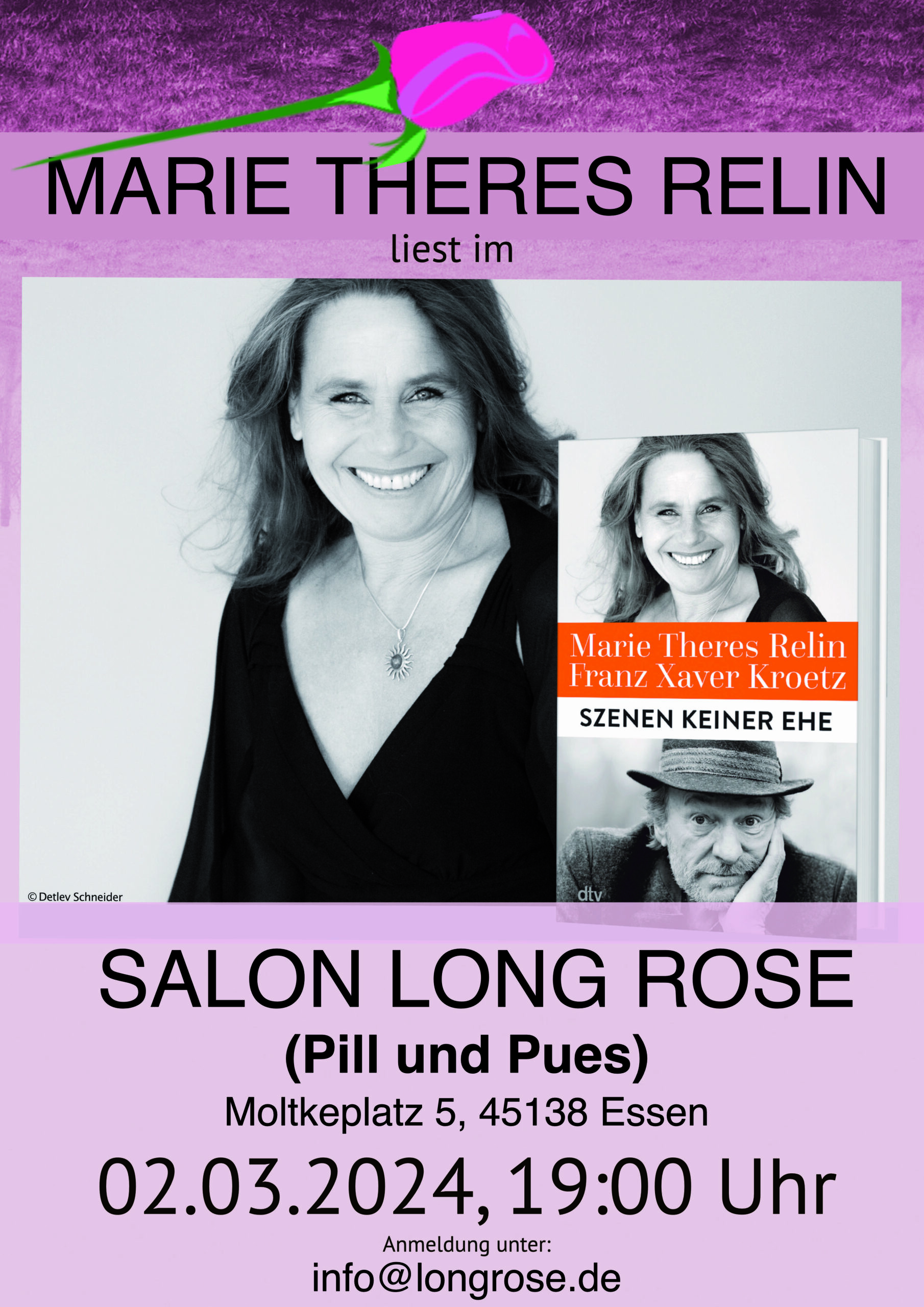 Read more about the article Salon Long Rose – Pill und Pues, Essen – 02.03.2024