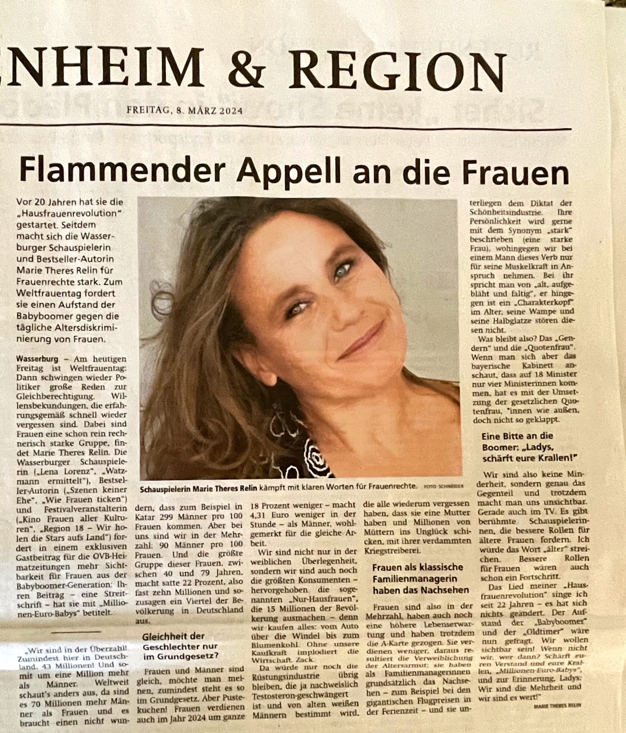 Read more about the article OVB – „Million-Euro-Babys“, flammender Appell