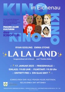 Mehr über den Artikel erfahren Kino Frauen aller Kulturen in EICHENAU – 17. Januar 2025 – Ladys Night!