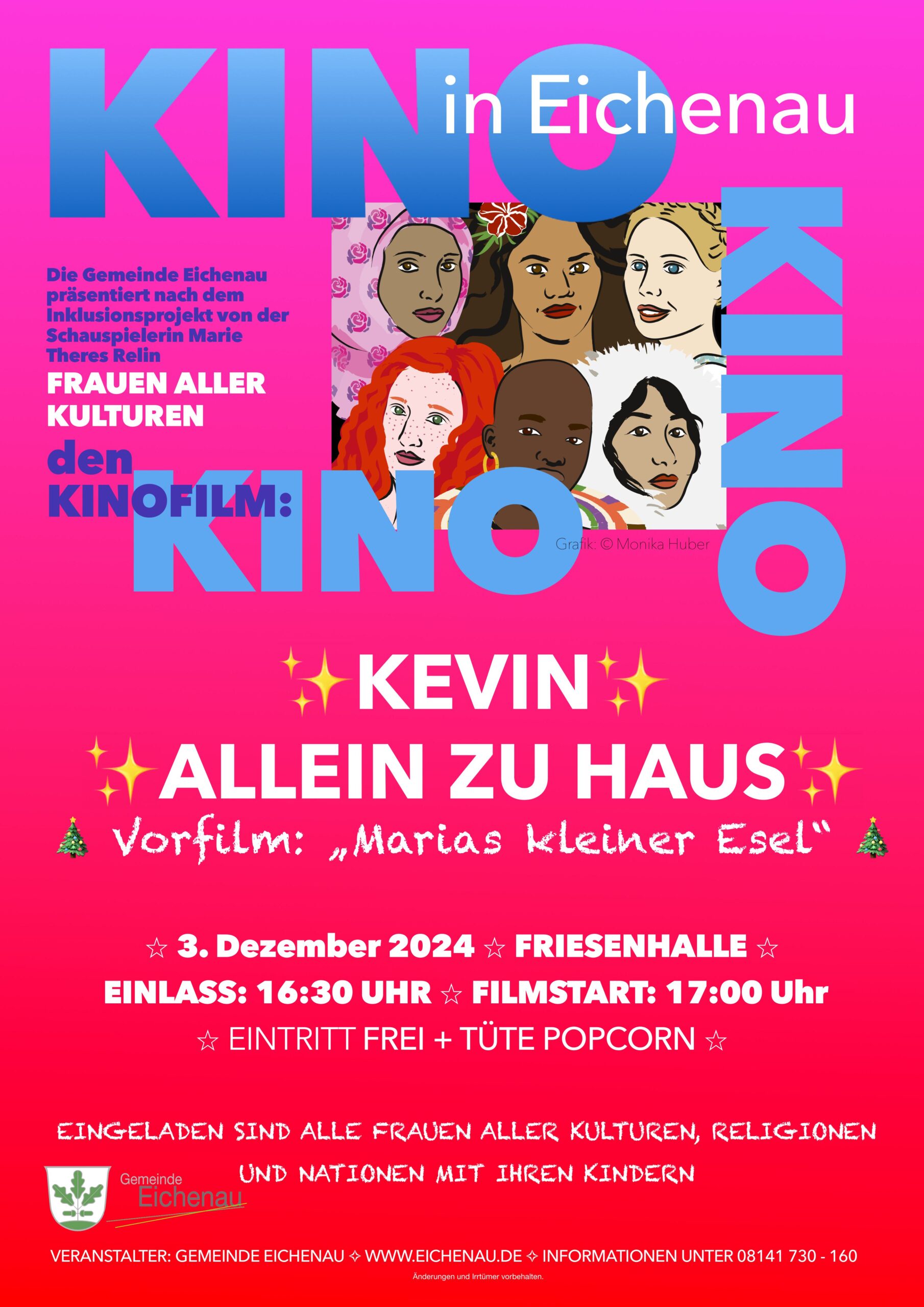 Mehr über den Artikel erfahren Kino Frauen aller Kulturen in EICHENAU – 3. Dezember 2024 & Vorschau