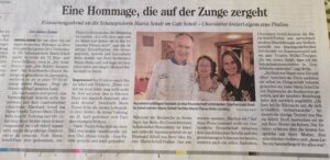 Mehr über den Artikel erfahren Rhein-Neckar-Zeitung – Eine Hommage, die auf der Zunge zergeht