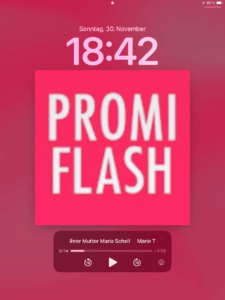 Mehr über den Artikel erfahren Promiflash – Marie Theres Relin enthüllt Erbe ihrer Mutter Maria Schell