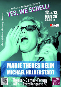 Mehr über den Artikel erfahren Yes, we schell! – Theater-Center-Forum, WIEN – 12.03. & 13.03.2026