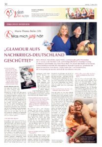 Mehr über den Artikel erfahren Straubinger Tagblatt – „Glamour aufs Nachkriegs-Deutschland geschüttet“