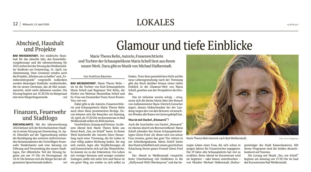 Du betrachtest gerade Frankenpost – Glamour und tiefe Einblicke