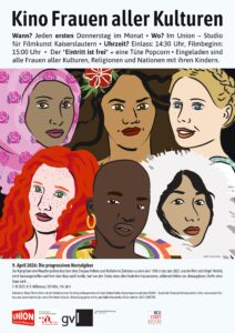 Mehr über den Artikel erfahren Kino Frauen aller Kulturen – Kaiserslautern – 09.04.2026