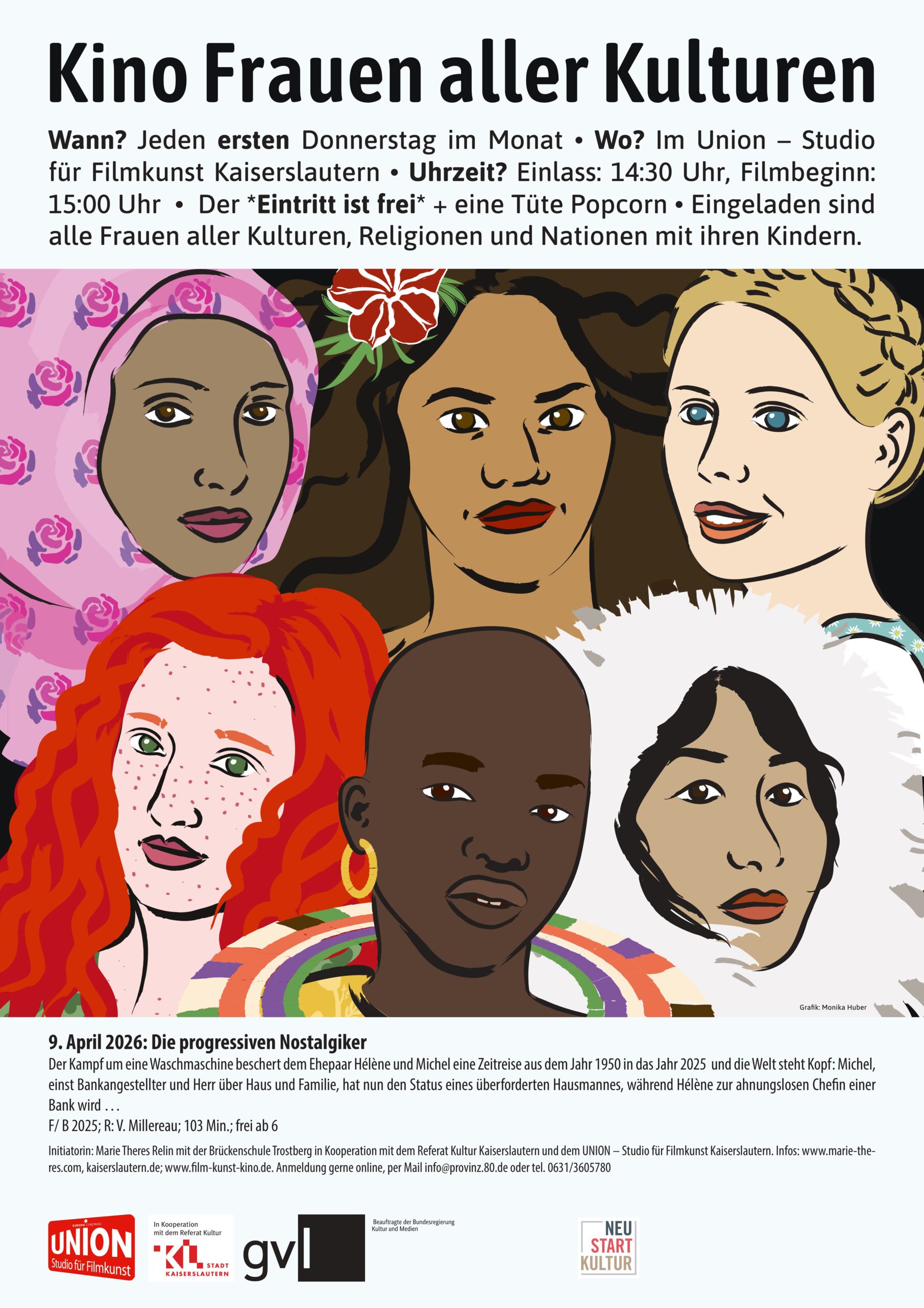 Mehr über den Artikel erfahren Kino Frauen aller Kulturen – Kaiserslautern – 09.04.2026