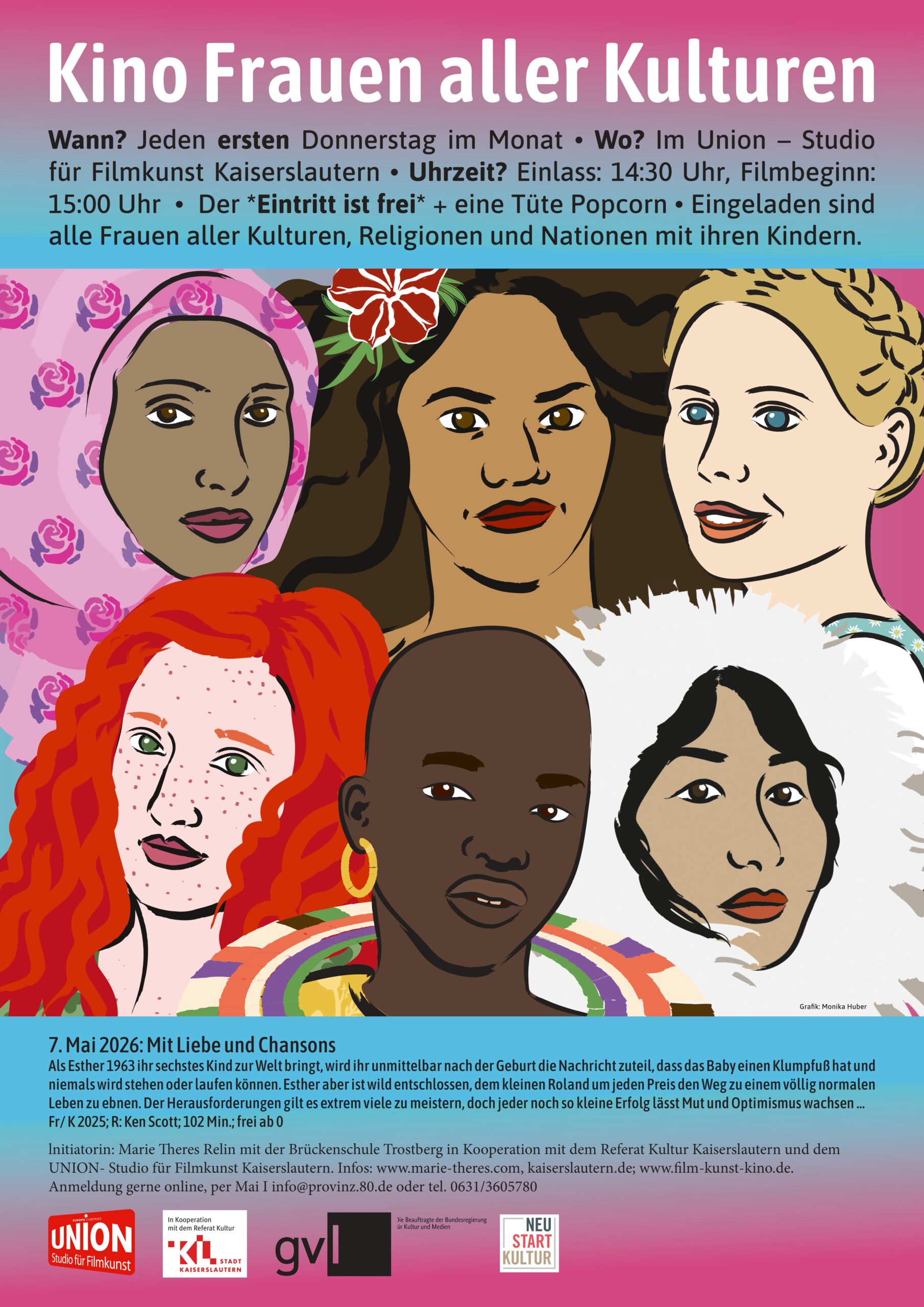 Du betrachtest gerade Kino Frauen aller Kulturen – Kaiserslautern – 07.05.2026