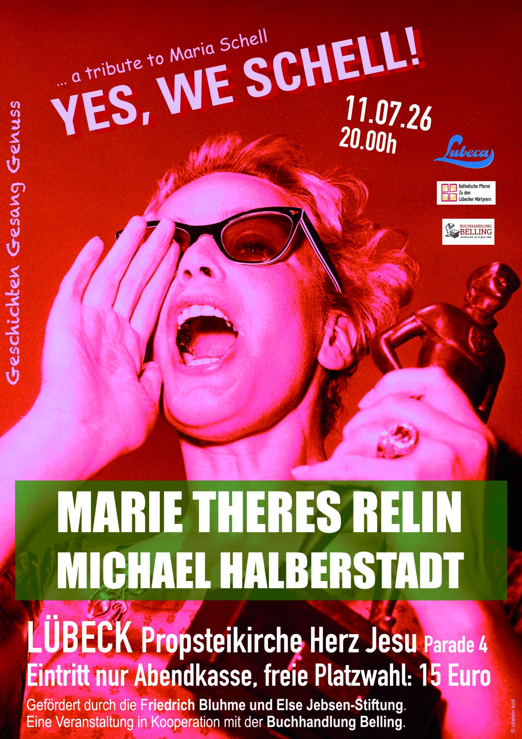 Mehr über den Artikel erfahren 11.07.2026 – „Yes, we schell“ – LÜBECK, Propsteikirche Herz Jesu